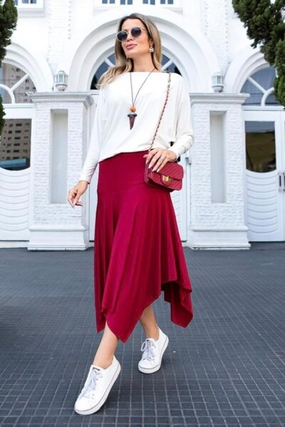 FotoBlusa Morcego Manga Longa Lisa