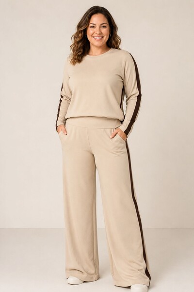 Foto Blusa em Moletinho com faixa lateral June