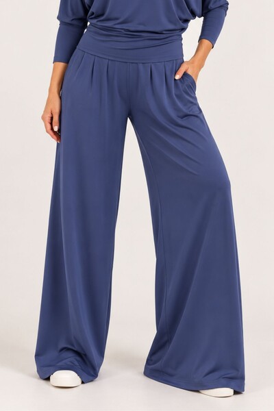 Foto Pantalona Celeste Tecido Fluity