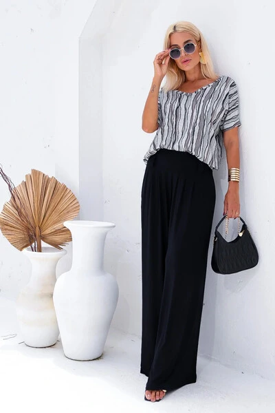 Blusa para usar com calça pantalona: veja como escolher