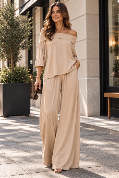Foto Calça Pantalona