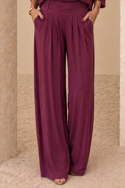 Foto Calça Pantalona