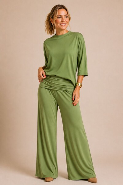 Foto Calça Pantalona Enya em Fluity