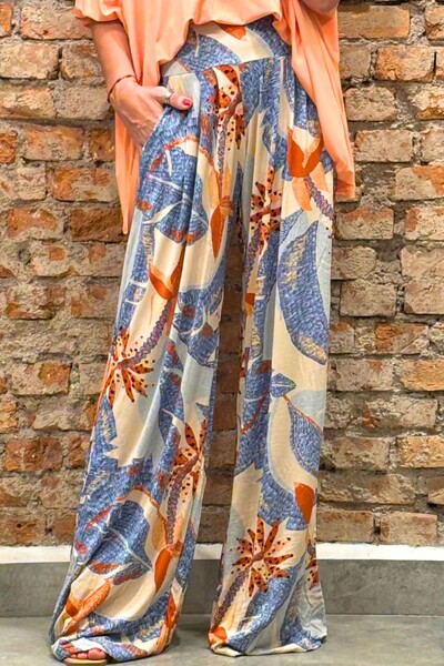 Foto Calça Pantalona Sublime em Malha Crepiada