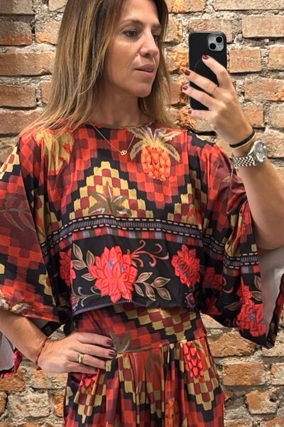 FotoPantalona Celeste Tecido Fluity