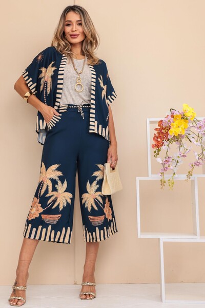 Foto Conjunto Céu e Mar Pantacourt + Kimono