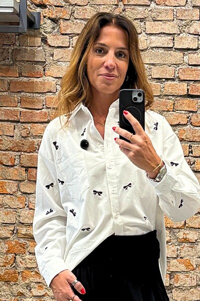 Foto Camisa Oversized em Algodão