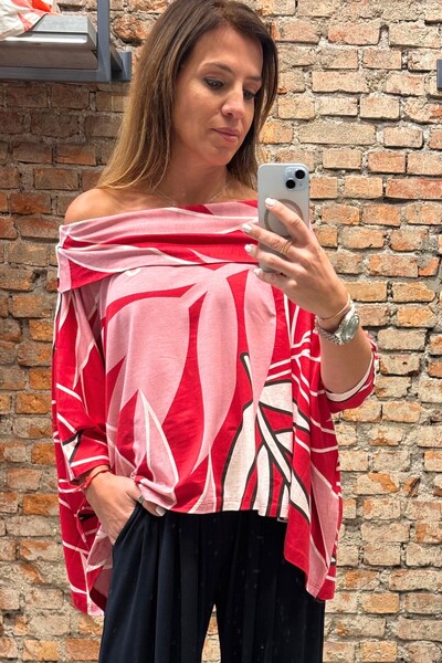Foto Blusa Ombro a Ombro Areta Estampada