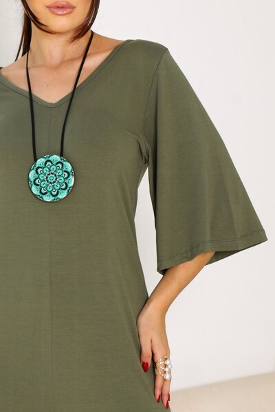 Foto Macacão Amplo Manga 3/4