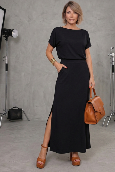 FotoBlusa Decote Canoa Lisa