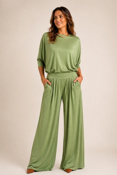 Foto Blusa Morcego Manga Longa em Fluity