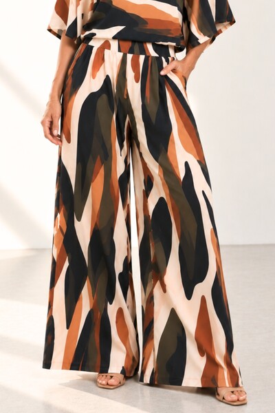 Foto Pantalona Celeste Tecido Fluity