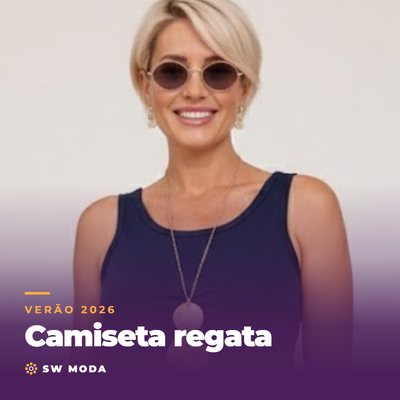 Camiseta regata e regatinha: looks para o verão