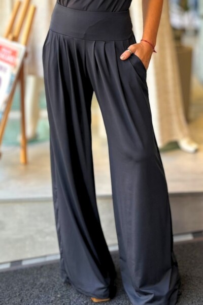 Foto Pantalona Celeste Tecido Fluity