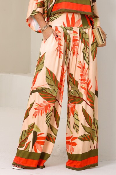 Foto Calça Pantalona Celeste