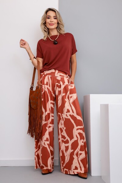 Foto Calça Pantalona