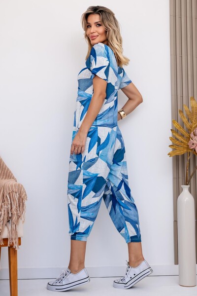 Foto Macacão Street com Bolsos Estampado