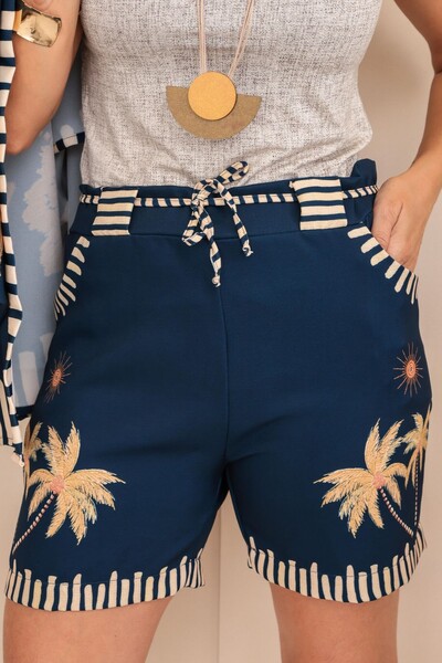 FotoConjunto Raiz Tropical Bermuda + Kimono
