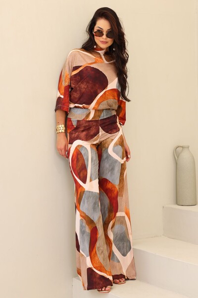 Calça Maia + Blusa Bianca em Fluity