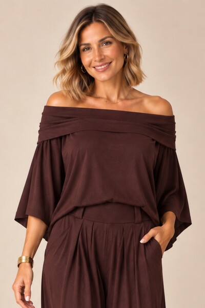 Foto Blusa Ombro a Ombro Areta