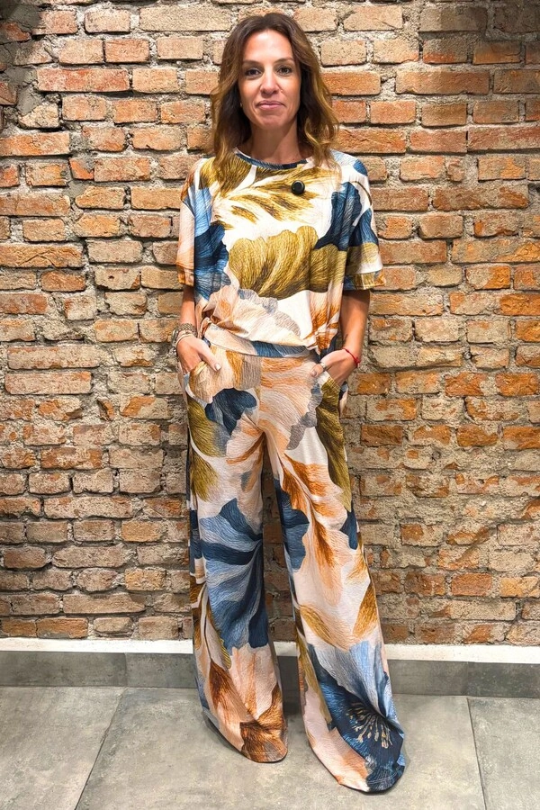 Calça Pantalona Maia em Fluity