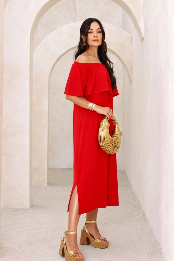 Vestido Ombro a Ombra Nicolly