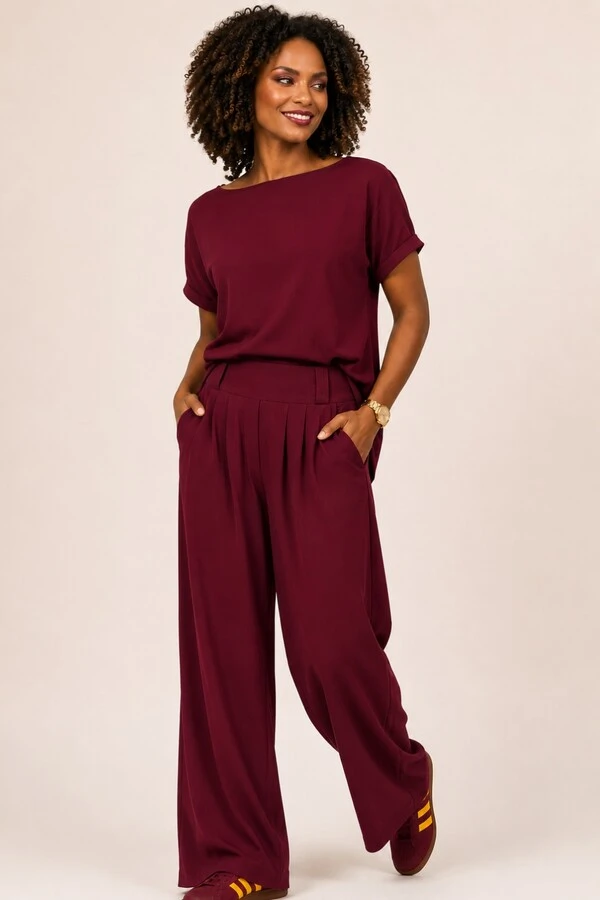 Pantalona + Blusa Canoa