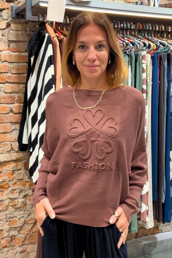 Blusa Morcego Lãzinha Canelada