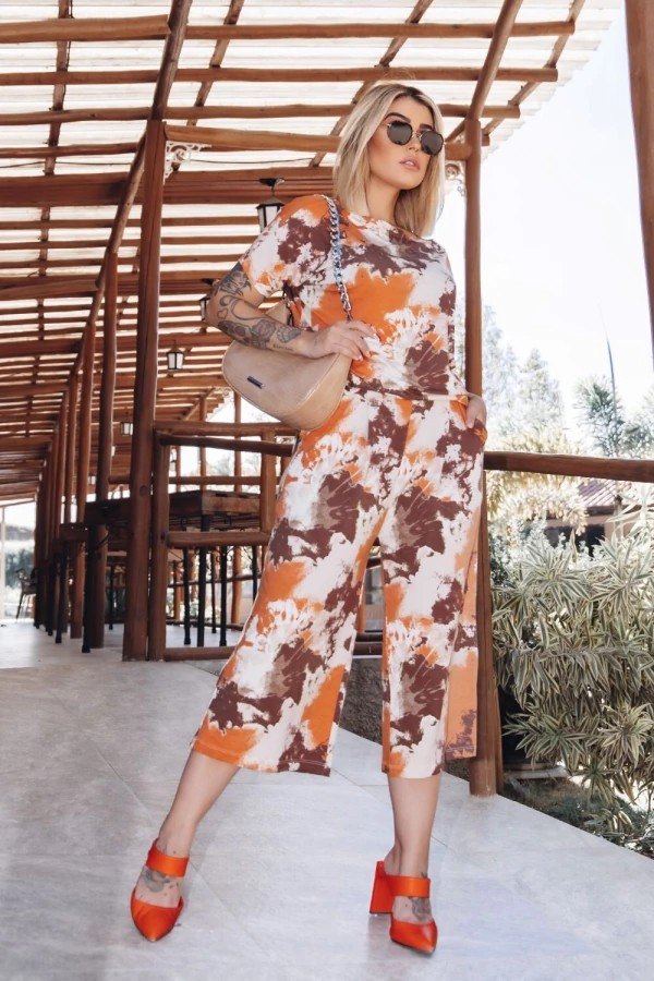 Pantacourt Estampada