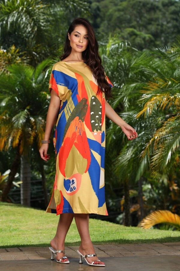 Vestido Lola em Tecido Fluity