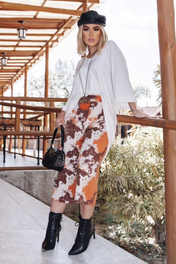 Pantacourt Estampada