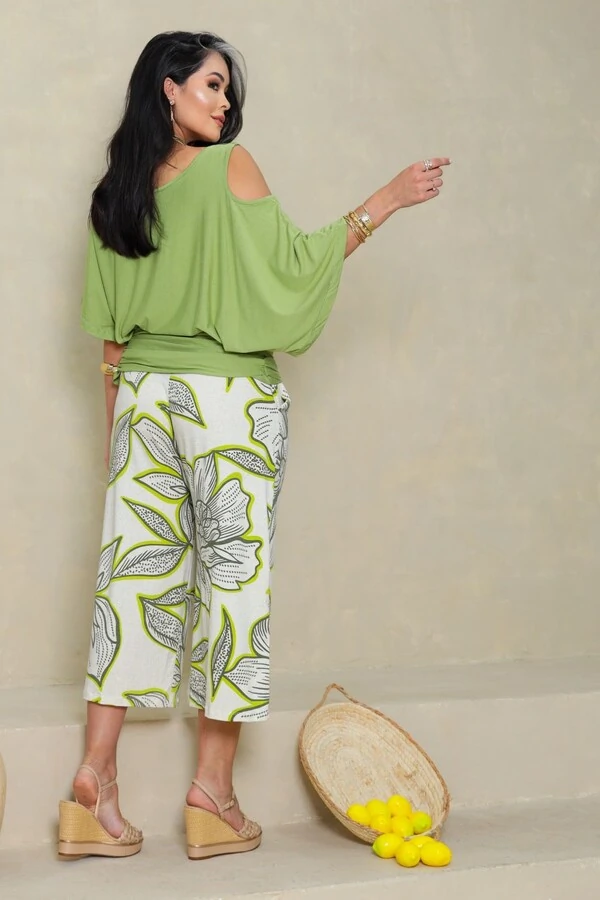 Pantacourt Estampada