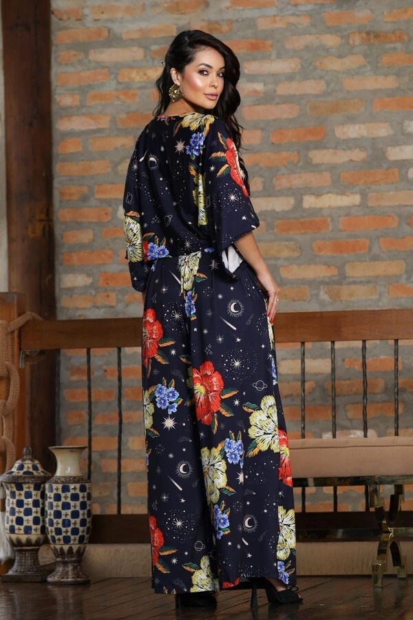 Pantalona Celeste Tecido Fluity VENDA VIP