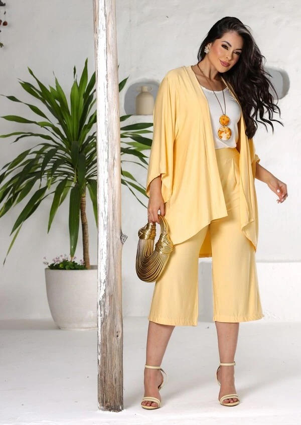 Kimono Esmeralda - Tam. Único