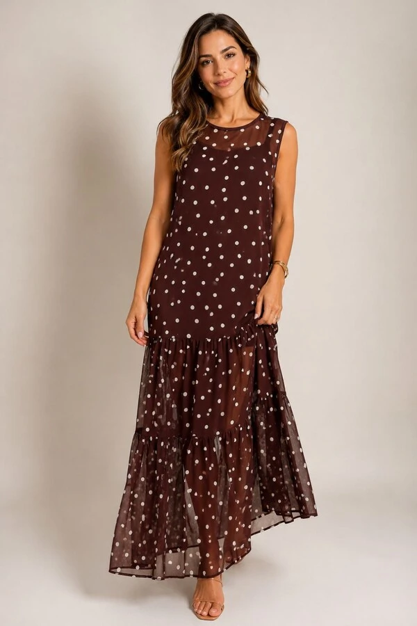 Vestido Tule Regata