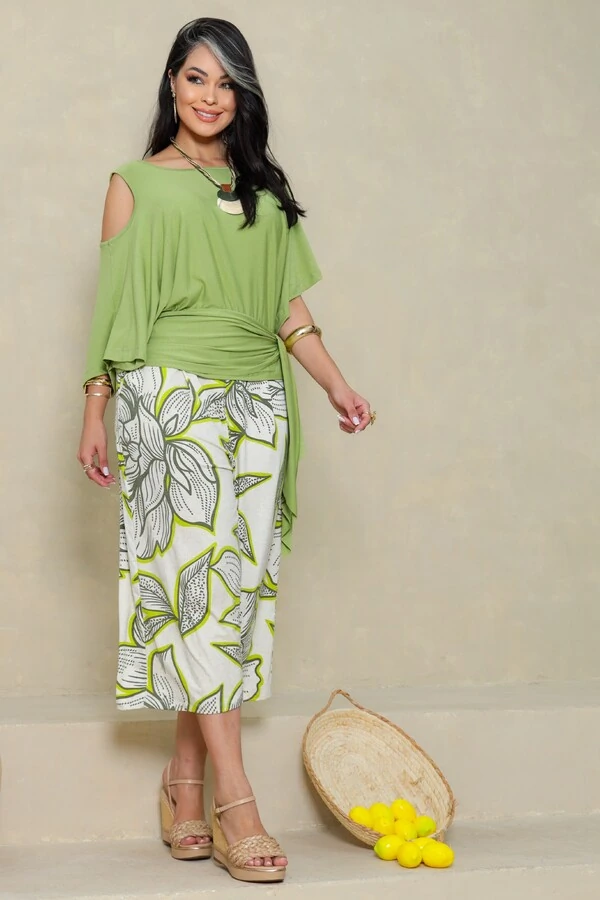 Pantacourt Estampada