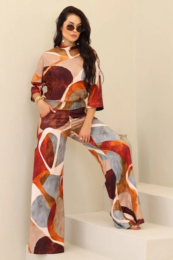 Calça Pantalona Maia em Fluity