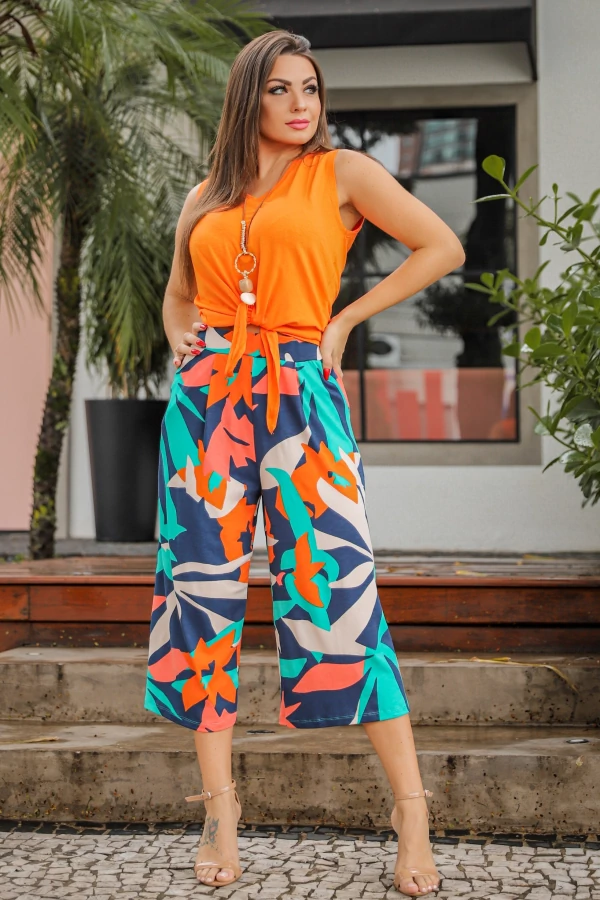 Pantacourt Estampada