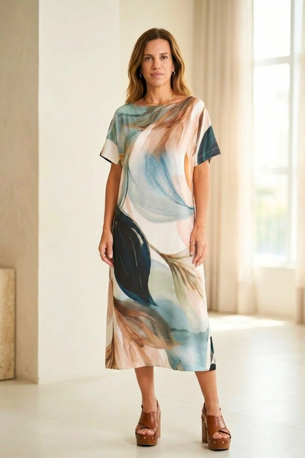 Vestido Lola em Tecido Fluity