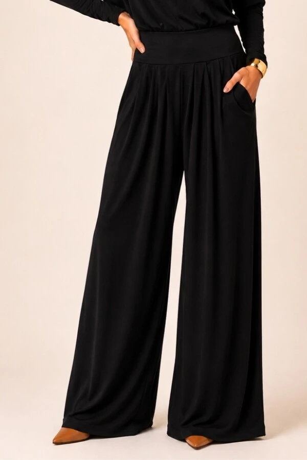 Pantalona Celeste Tecido Fluity