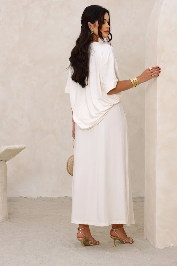 Saia Midi em malha Nara