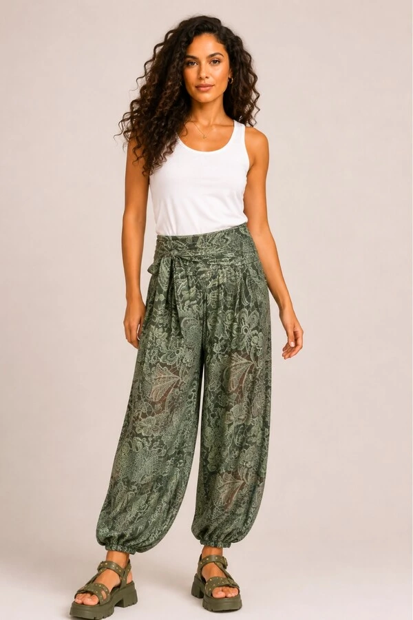 PRÉ VENDA VIP - Calça em Tule Jade (envios a partir de 07/09)