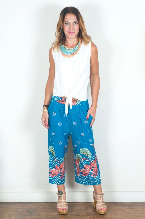 Pantacourt Estampada