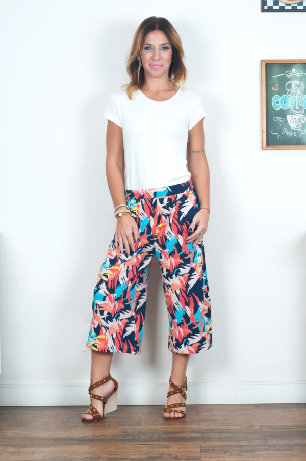 Pantacourt Estampada