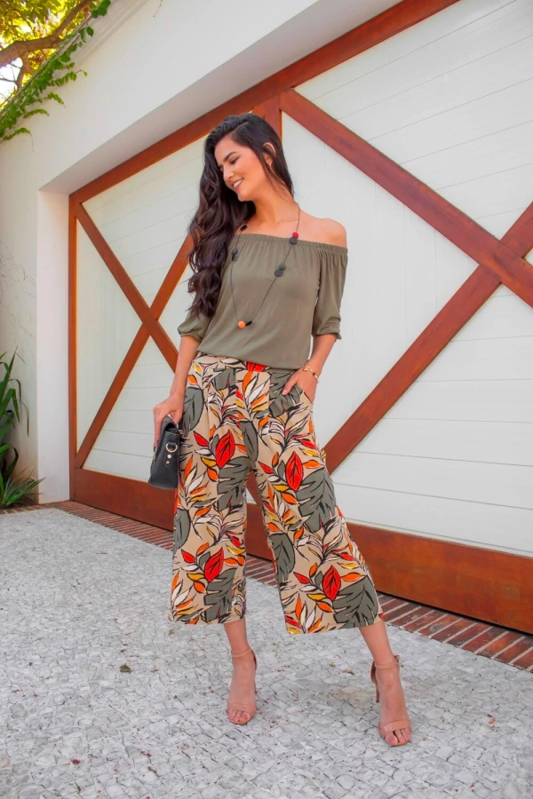 Pantacourt Estampada