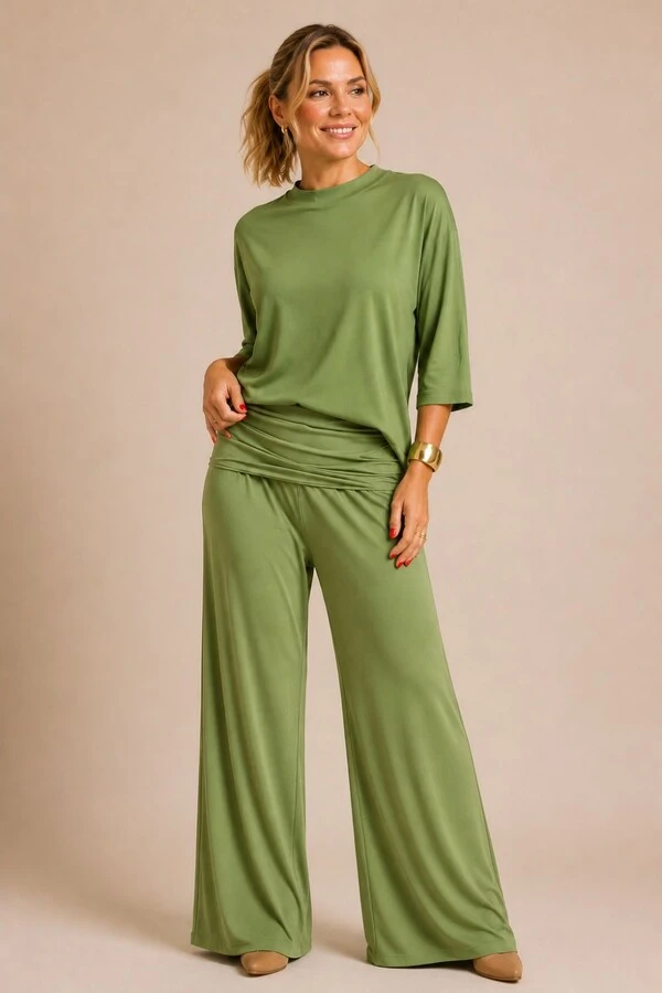 Calça Enya + Blusa Bianca