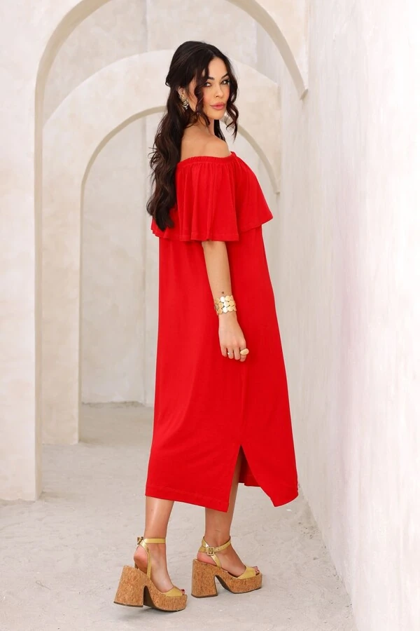 Vestido Ombro a Ombra Nicolly