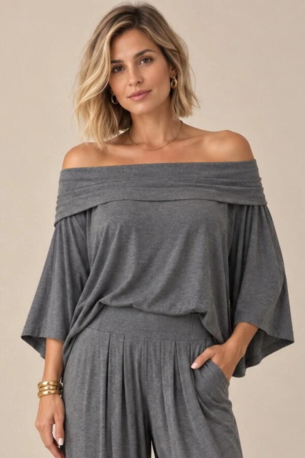 Blusa Ombro a Ombro Areta