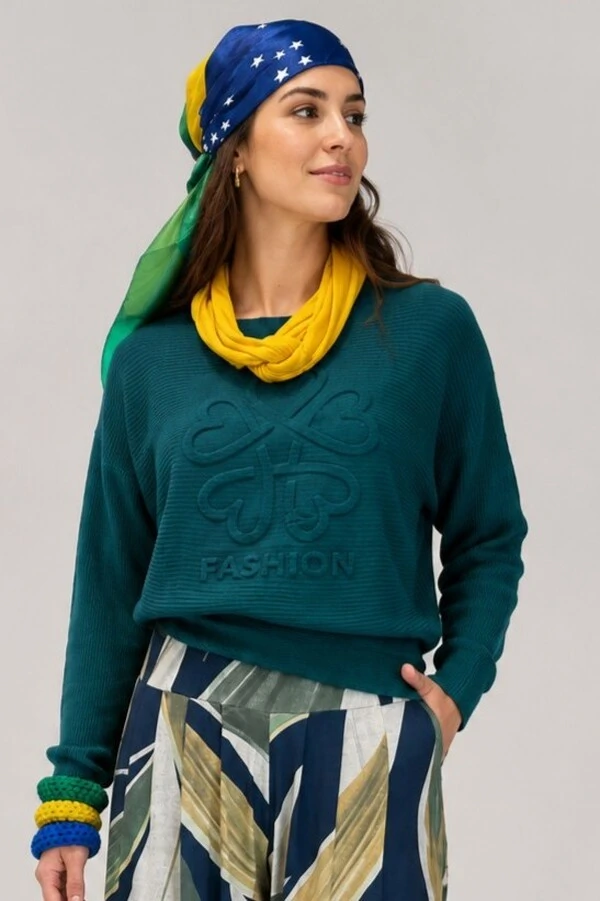 Blusa Morcego Lãzinha Canelada