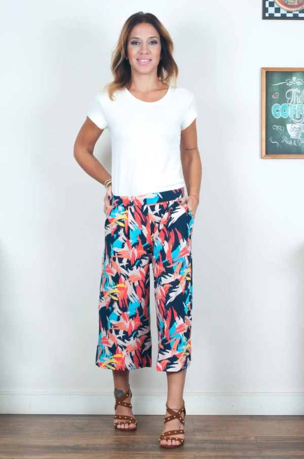 Pantacourt Estampada